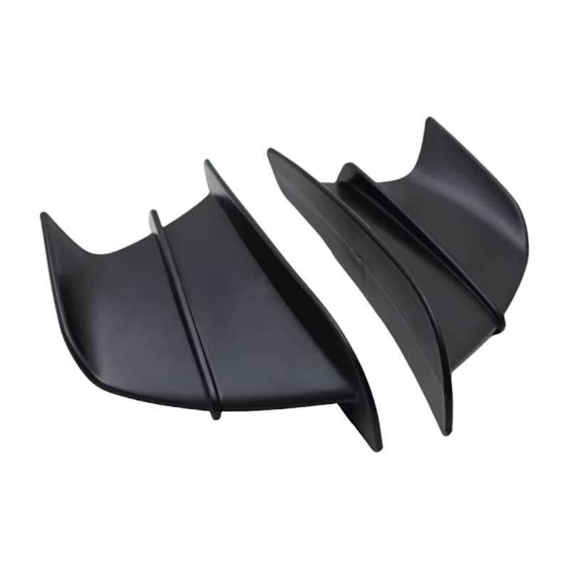 RDEQKIVZ Motorrad Winglets Kompatibel Mit Yamaha Für Jog Für Joe Motorrad Spoiler Winglet Aerodynamik Für Flügel Kit Motorrad Zubehör Ersatzteile(Matte Black) von RDEQKIVZ