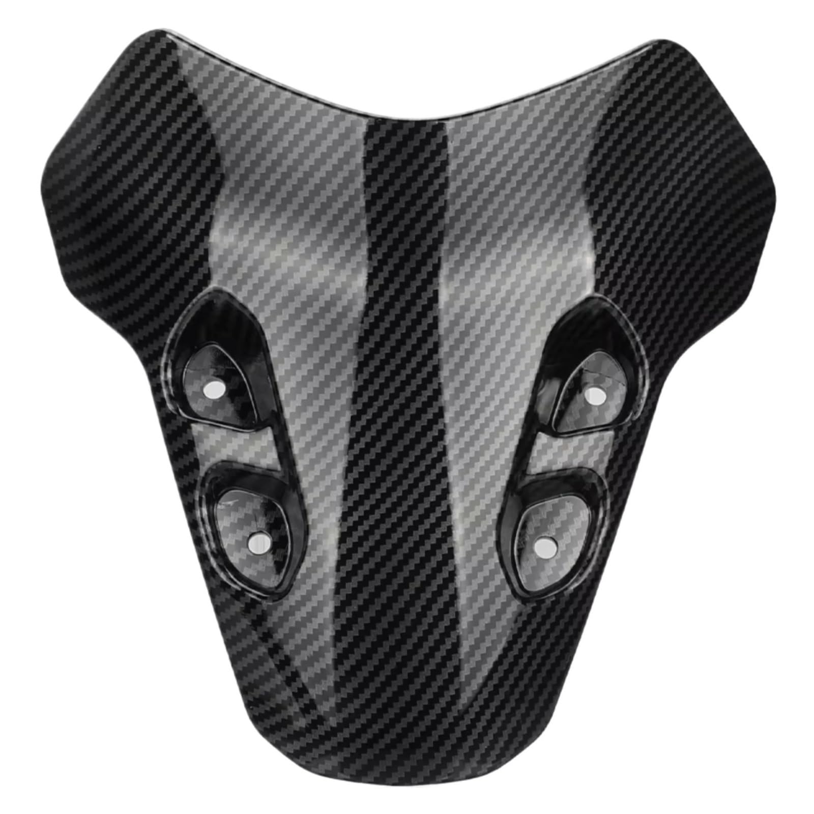 RDEQKIVZ Motorrad Winglets Kompatibel Mit Yamaha Für MT-07 2021 2022 2023 2024 Motorradzubehör Windschutzscheibe Windschutzscheibe Spoiler Winde Defflektor(Carbon Fiber) von RDEQKIVZ