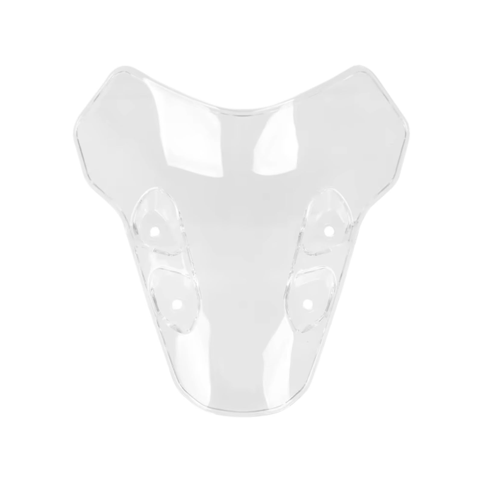 RDEQKIVZ Motorrad Winglets Kompatibel Mit Yamaha Für MT-07 2021 2022 2023 2024 Motorradzubehör Windschutzscheibe Windschutzscheibe Spoiler Winde Defflektor(Clear) von RDEQKIVZ