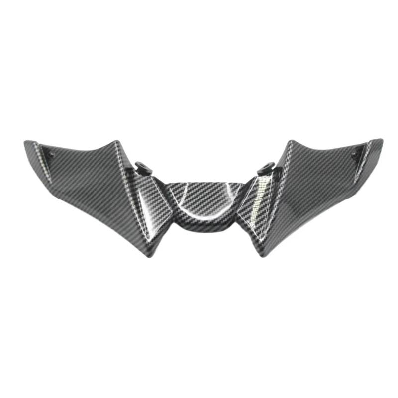 RDEQKIVZ Motorrad Winglets Kompatibel Mit Yamaha Für MT09/SP 2021 2022 2023 Motorrad Für Sport Downforce Für Naked Forntal Spoiler Aerodynamisch Für Flügelabweiser(Carbon Fiber) von RDEQKIVZ