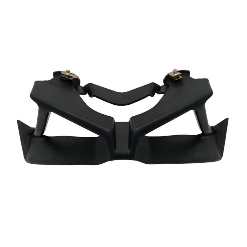 RDEQKIVZ Motorrad Winglets Kompatibel Mit Yamaha Für MT09 Für MT09 SP 2017 2018 2019 2020 Carbon Front Downforce Spoiler Downforce Für Nackte Frontspoiler(Black) von RDEQKIVZ
