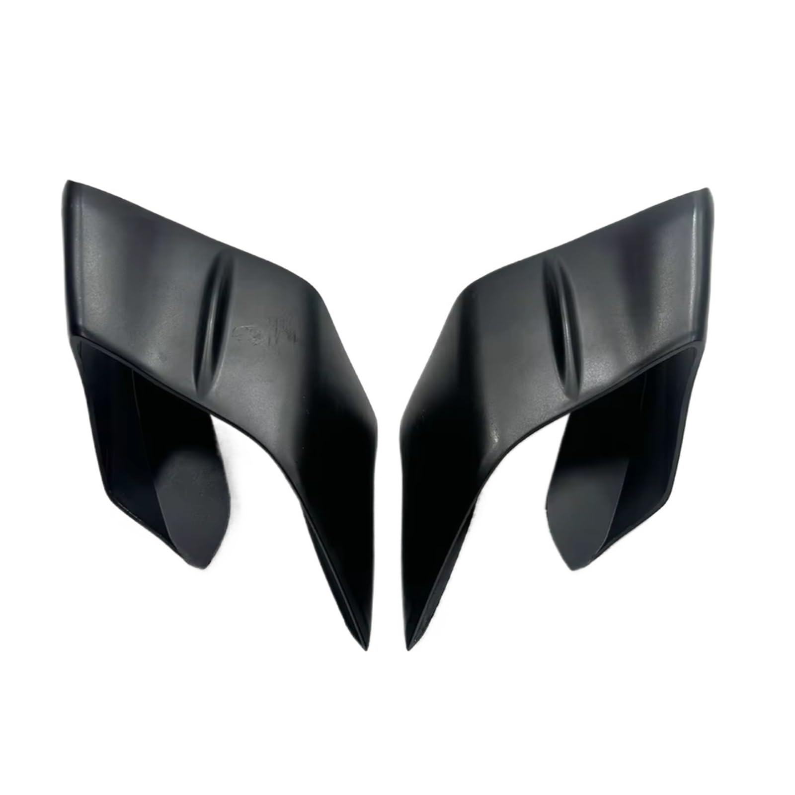 RDEQKIVZ Motorrad Winglets Kompatibel Mit Yamaha Für YZF-R1/R1M 2015–2024 Für YZF-R6 2017–2023 Aerodynamischer Rahmen Luftführung Spoiler Querruder Motorrad Fest Für Flügelabdeckung(Matte Black) von RDEQKIVZ