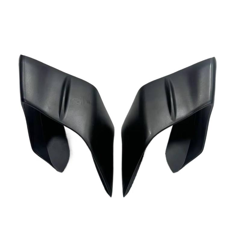 RDEQKIVZ Motorrad Winglets Kompatibel Mit Yamaha Für YZF-R1/R1M 2015–2024 Für YZF-R6 2017–2023 Aerodynamischer Rahmen Luftführung Spoiler Querruder Motorrad Fest Für Flügelabdeckung(Matte Black) von RDEQKIVZ