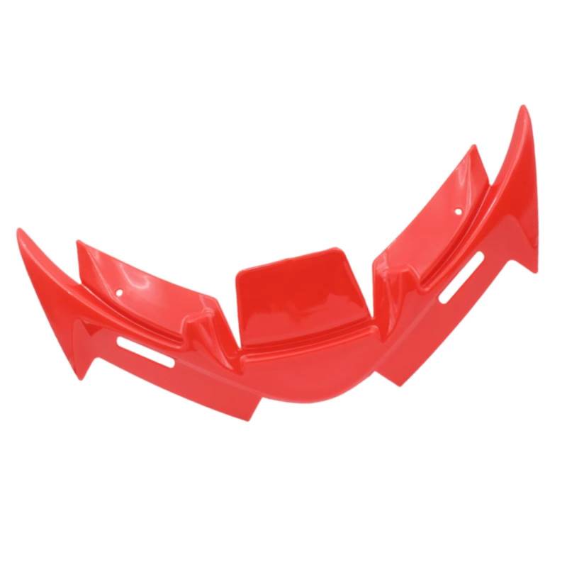RDEQKIVZ Motorrad Winglets Kompatibel Mit Yamaha Für YZF-R15 Die Vordere Aerodynamische Winglet-Abdeckung Ersetzt Den Teileschutz Robustes Motorradzubehör(Red) von RDEQKIVZ
