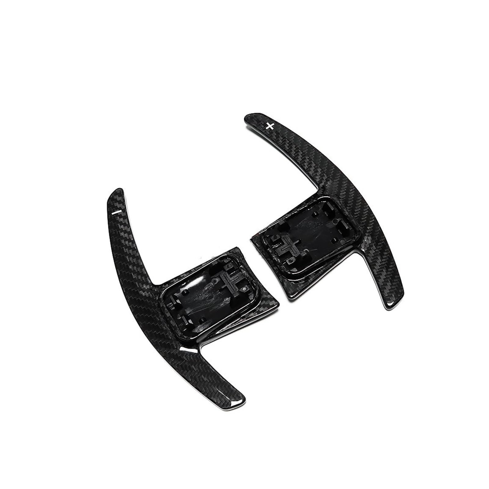 RDEQKIVZ Paddle Shifters Kompatibel Mit Für 2er-Reihe G42 2021 2020 Für 4er-Reihe G22 G23 G26 2020 2-teiliges Auto-Carbonfaser-Schaltpaddel Lenkrad-Schaltwippenverlängerung(Black) von RDEQKIVZ