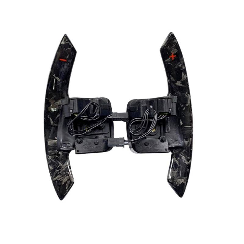 RDEQKIVZ Paddle Shifters Kompatibel Mit Für 3er-Serie E90 E92 E93 M3 2008 2009 2010 2011 2012 2013 Lenkrad-Schaltwippen-Verlängerung Aus Echtem Carbon(Multi-Colored) von RDEQKIVZ
