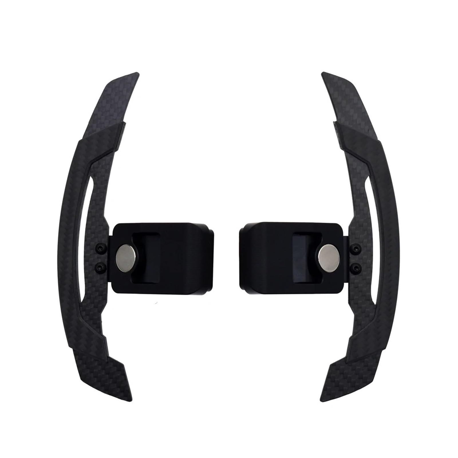 RDEQKIVZ Paddle Shifters Kompatibel Mit Für 6er G32 X3 G01 F90 Für M5 F97 X3M F98 X4M 2017–2024 Auto-Lenkrad-Schaltwippen-Umrüstung Magnetische Schaltwippe Aus Kohlefaser(Carbon Black) von RDEQKIVZ