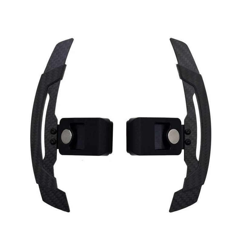 RDEQKIVZ Paddle Shifters Kompatibel Mit Für 6er G32 X3 G01 F90 Für M5 F97 X3M F98 X4M 2017–2024 Auto-Lenkrad-Schaltwippen-Umrüstung Magnetische Schaltwippe Aus Kohlefaser(Carbon Black) von RDEQKIVZ