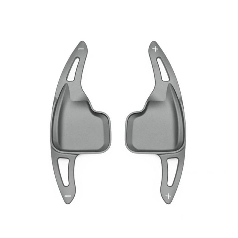 RDEQKIVZ Paddle Shifters Kompatibel Mit Für X1 X2 X3 X4 X5 X6 F16 F15 F26 F25 F39 F48 I8 1 2 3 4 5 Serie F30 F22 F32 Auto-Lenkrad-Schaltwippenverlängerung(Gray) von RDEQKIVZ