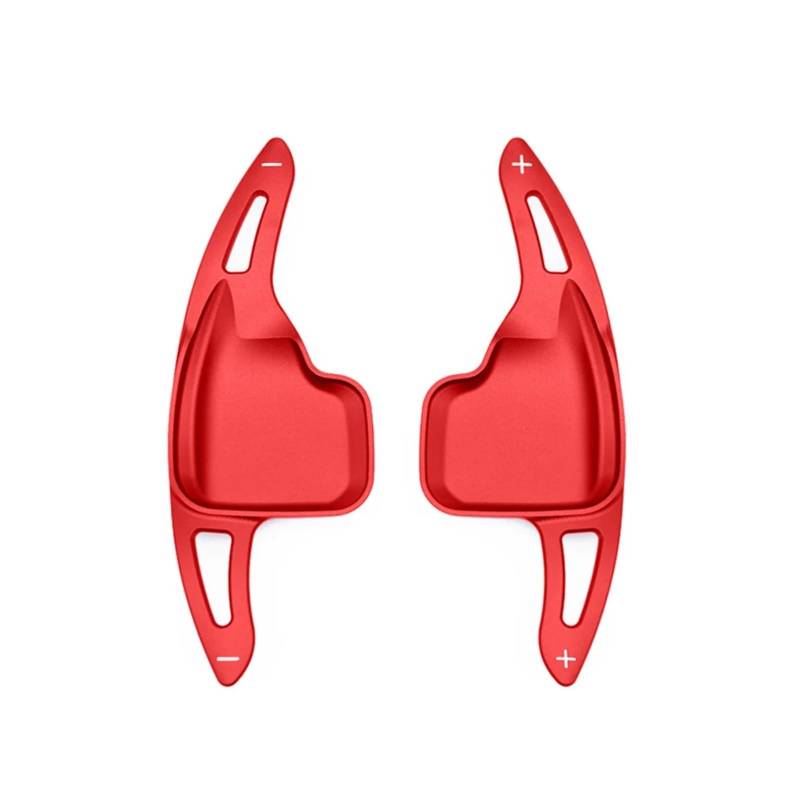 RDEQKIVZ Paddle Shifters Kompatibel Mit Für X1 X2 X3 X4 X5 X6 F16 F15 F26 F25 F39 F48 I8 1 2 3 4 5 Serie F30 F22 F32 Auto-Lenkrad-Schaltwippenverlängerung(Red) von RDEQKIVZ