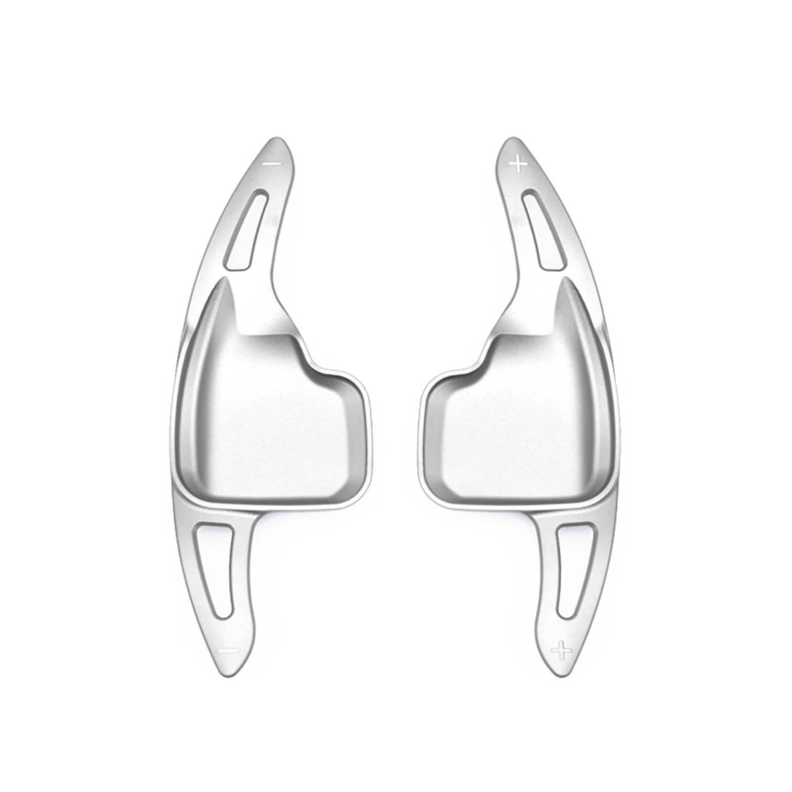 RDEQKIVZ Paddle Shifters Kompatibel Mit Für X1 X2 X3 X4 X5 X6 F16 F15 F26 F25 F39 F48 I8 1 2 3 4 5 Serie F30 F22 F32 Auto-Lenkrad-Schaltwippenverlängerung(Silver) von RDEQKIVZ