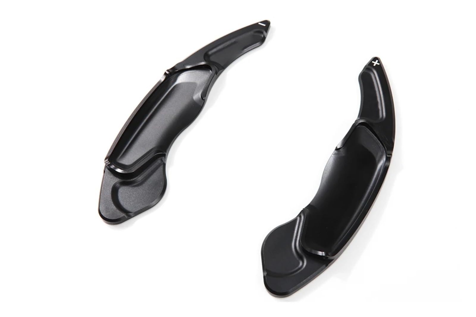 RDEQKIVZ Paddle Shifters Kompatibel Mit Jaguar Für F-Type 2013 2014 2015 2016 2017 2018 2-teiliges Auto-Aluminium-Lenkrad-Schaltwippen-Verlängerungs-Styling(Black) von RDEQKIVZ