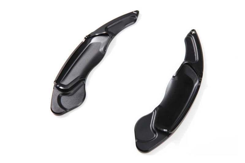 RDEQKIVZ Paddle Shifters Kompatibel Mit Jaguar Für F-Type 2013 2014 2015 2016 2017 2018 2-teiliges Auto-Aluminium-Lenkrad-Schaltwippen-Verlängerungs-Styling(Black) von RDEQKIVZ