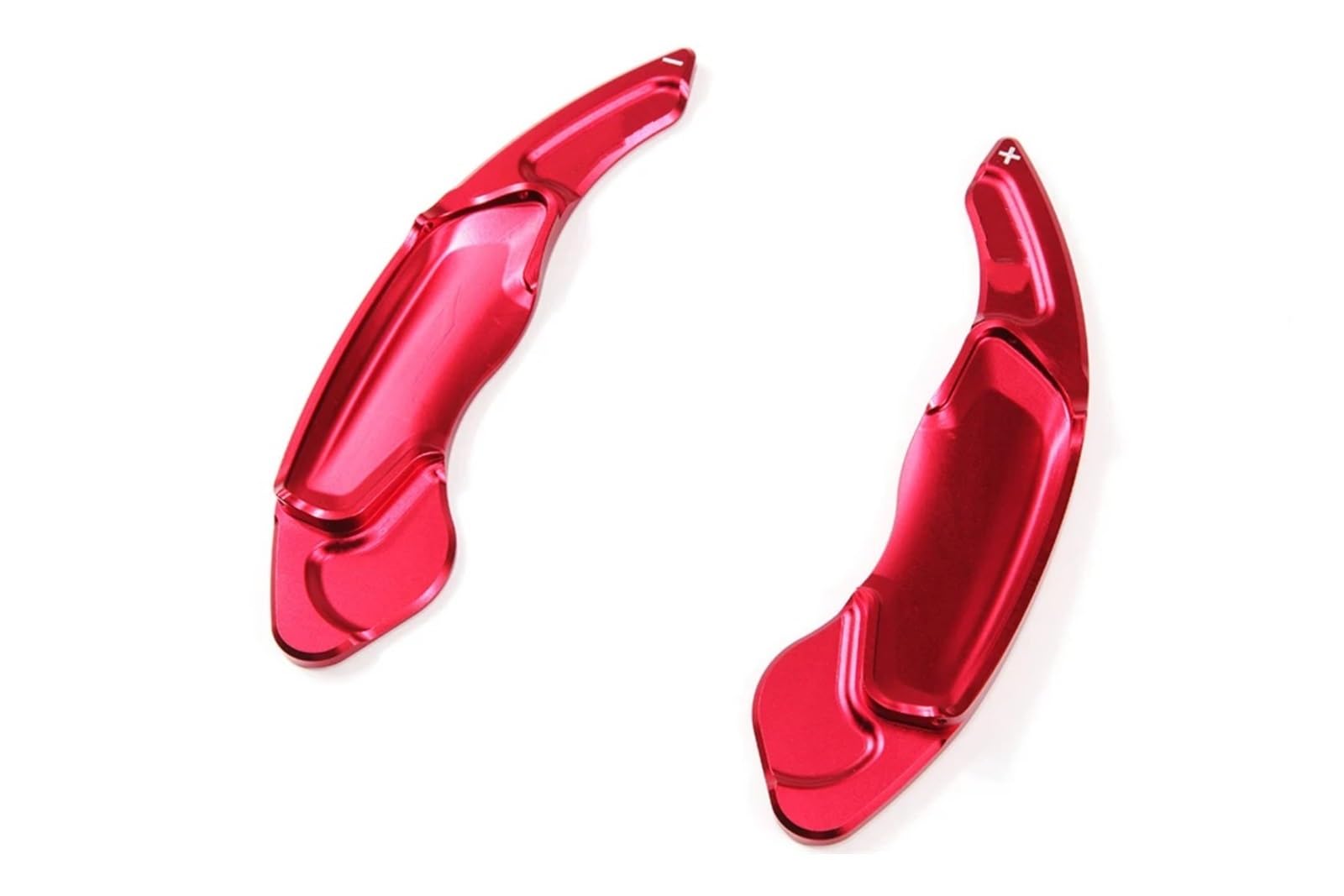 RDEQKIVZ Paddle Shifters Kompatibel Mit Jaguar Für F-Type 2013 2014 2015 2016 2017 2018 2-teiliges Auto-Aluminium-Lenkrad-Schaltwippen-Verlängerungs-Styling(Red) von RDEQKIVZ