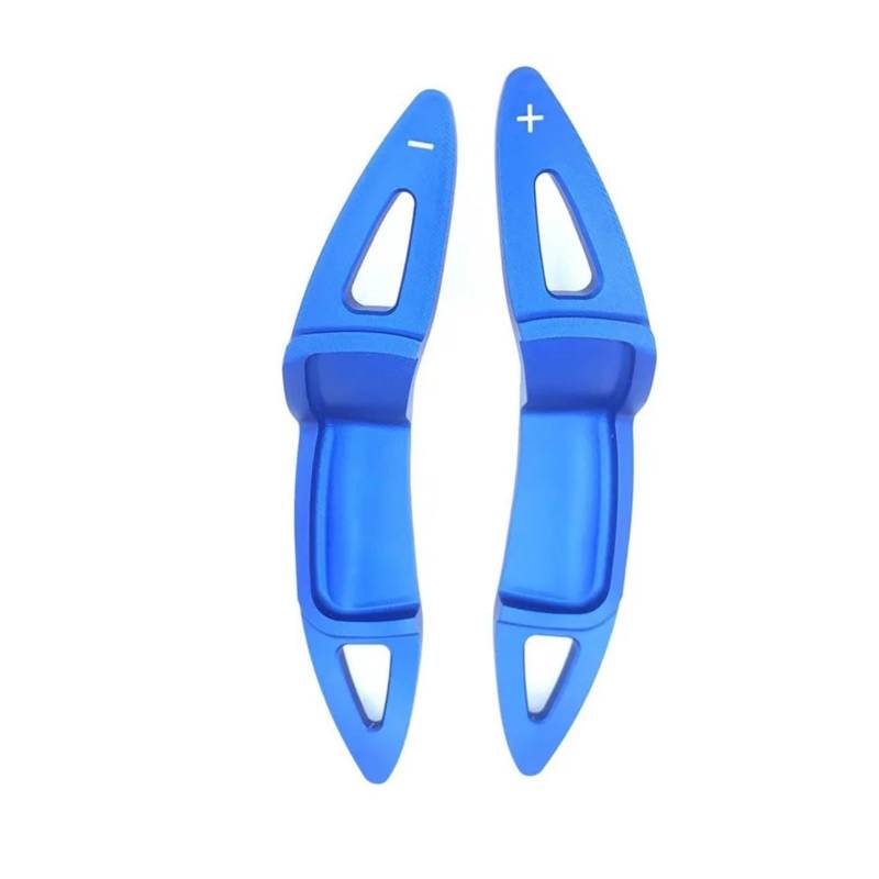 RDEQKIVZ Paddle Shifters Kompatibel Mit Mini Für R55 R56 R57 R58 Für R60 Aluminium-Schaltwippen Auto-Schalthebel Lenkrad-Schaltwippen-Verlängerungsaufkleber(Blue) von RDEQKIVZ