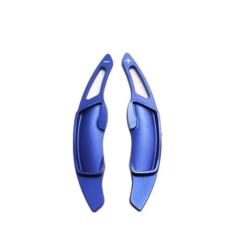 RDEQKIVZ Paddle Shifters Kompatibel Mit Subaru Für XV Für BRZ Für Forester 2 Stücke Auto Paddle Shifter Lenkrad Shift Paddle Shifter Getriebe Verlängerung Aluminium(Blue) von RDEQKIVZ