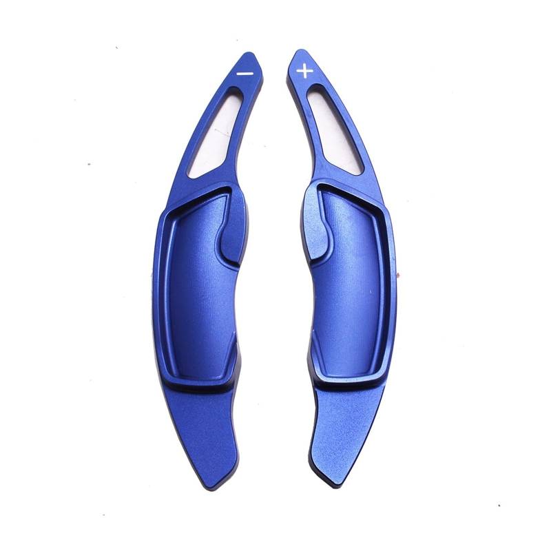 RDEQKIVZ Paddle Shifters Kompatibel Mit Subaru Für XV Für Legacy Für Forester Auto-Schaltwippen Lenkrad-Schaltwippen-Verlängerungsaufkleber-Styling(Blue) von RDEQKIVZ