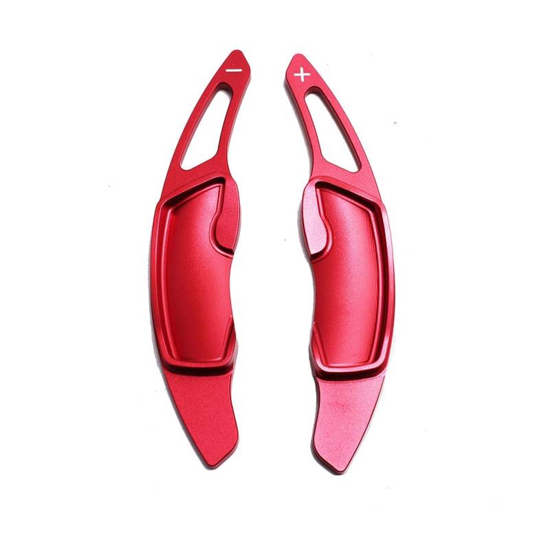 RDEQKIVZ Paddle Shifters Kompatibel Mit Subaru Für XV Für Legacy Für Forester Auto-Schaltwippen Lenkrad-Schaltwippen-Verlängerungsaufkleber-Styling(Red) von RDEQKIVZ