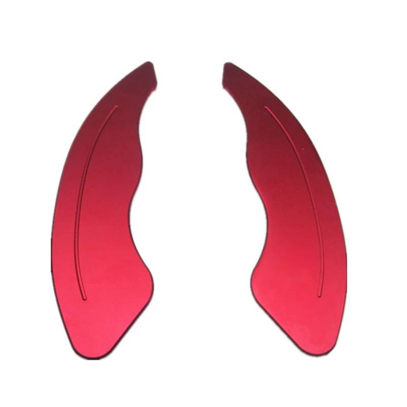 RDEQKIVZ Paddle Shifters Kompatibel Mit Volvo Für S60L V60 XC90 2014 2015 2016 2017 Aluminium-Auto-Schaltwippenverlängerung Lenkrad-Schaltwippenabdeckung(Red) von RDEQKIVZ
