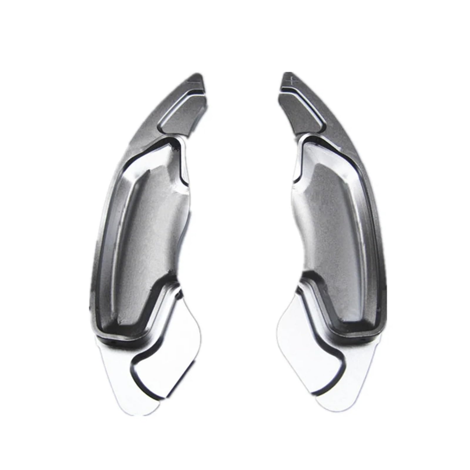 RDEQKIVZ Paddle Shifters Kompatibel Mit Volvo Für S60L V60 XC90 2014 2015 2016 2017 Aluminium-Auto-Schaltwippenverlängerung Lenkrad-Schaltwippenabdeckung(Silver) von RDEQKIVZ