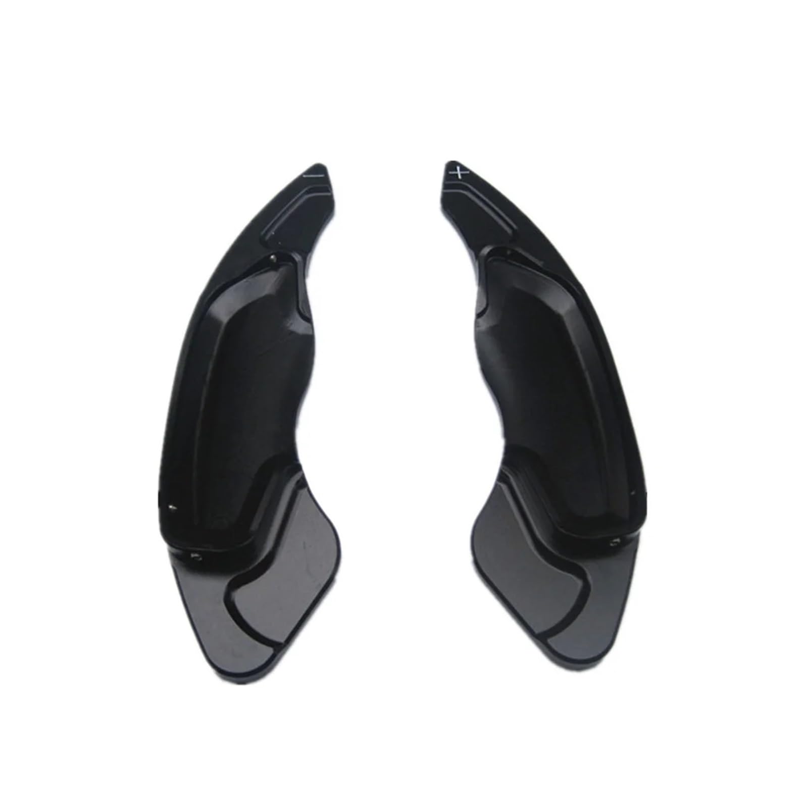 RDEQKIVZ Paddle Shifters Kompatibel Mit Volvo Für V40 2016 2017 Für XC60 2015 2016 2017 Zubehör Aluminium Auto Paddel Extender Rad Lenkgetriebe Schaltwippe(Black) von RDEQKIVZ