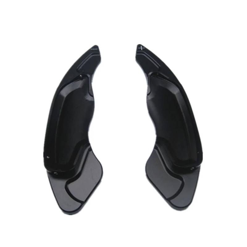 RDEQKIVZ Paddle Shifters Kompatibel Mit Volvo Für V40 2016 2017 XC60 2015 2016 2017 Autozubehör Aluminiumrad Lenkgetriebe Schaltwippenschalter(Black) von RDEQKIVZ