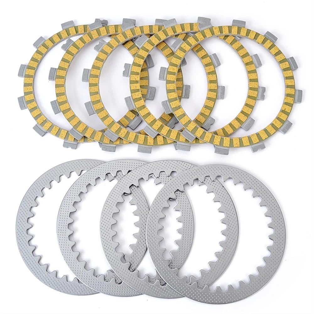 Kupplungsreibscheiben kompatibel mit DR125 DRZ125 DF125 GSXR125 GSX150F GSXS125 GSX150 GSXR150 GS125 GT125 GZ125 GN125 RV125 TF125 und ähnlichen Modellen Kupplungsreibscheiben kompatibel mit DR125 DRZ125 DF125 GSXR125 GSX150F GSXS125 GSX150 GSXR150 GS125 GT125 GZ125 GN125 RV125 TF125 und ähnlichen Modellen von RDWQDGJG