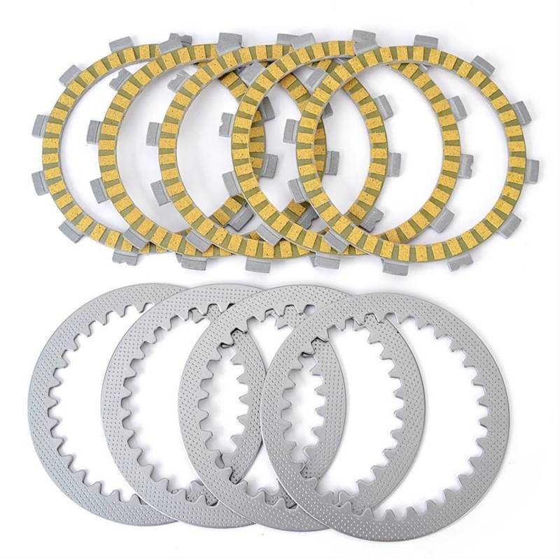 Kupplungsreibscheiben kompatibel mit DR125 DRZ125 DF125 GSXR125 GSX150F GSXS125 GSX150 GSXR150 GS125 GT125 GZ125 GN125 RV125 TF125 und ähnlichen Modellen von RDWQDGJG