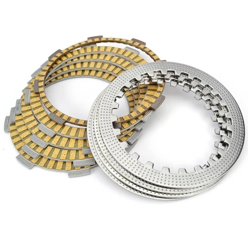 Kupplungsreibscheibenplatte, kompatibel mit CRF230 CRF230L CRF230M SL230 XL230 FTR223 MC34 22201-MJ8-000 22201-KAZ-000 und ähnlichen Modellen von RDWQDGJG
