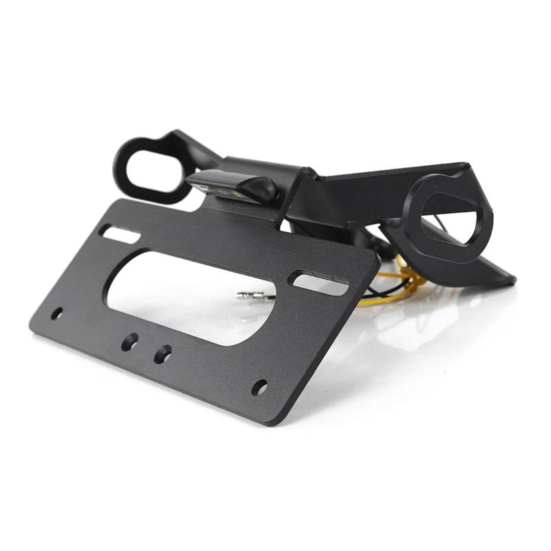 RDWSPLI Kennzeichenhalter Motorrad Für ADV150 Für Roller 2021 2022 2023 Motorrad Hinten Kennzeichen Halter Halterung Mit Licht Schwanz Ordentlich Fender Eliminieren(Without Reflector) von RDWSPLI