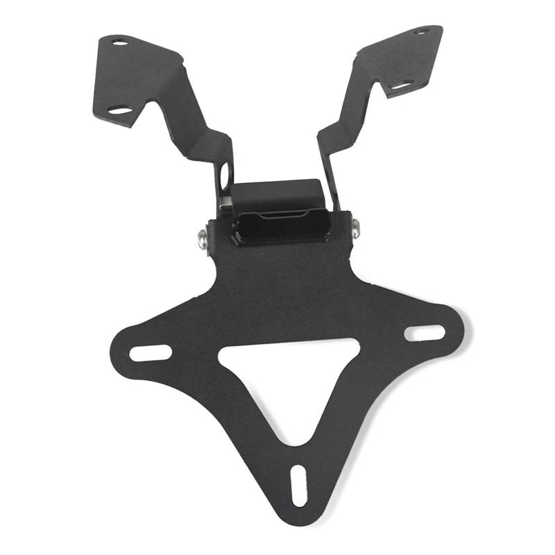 RDWSPLI Kennzeichenhalter Motorrad Für CB650R Für CBR650R 2019-2020 Motorradzubehör Kennzeichenhalter Mit Lichtersatzsatz Hintere Halterungshalterung(Black with Light) von RDWSPLI