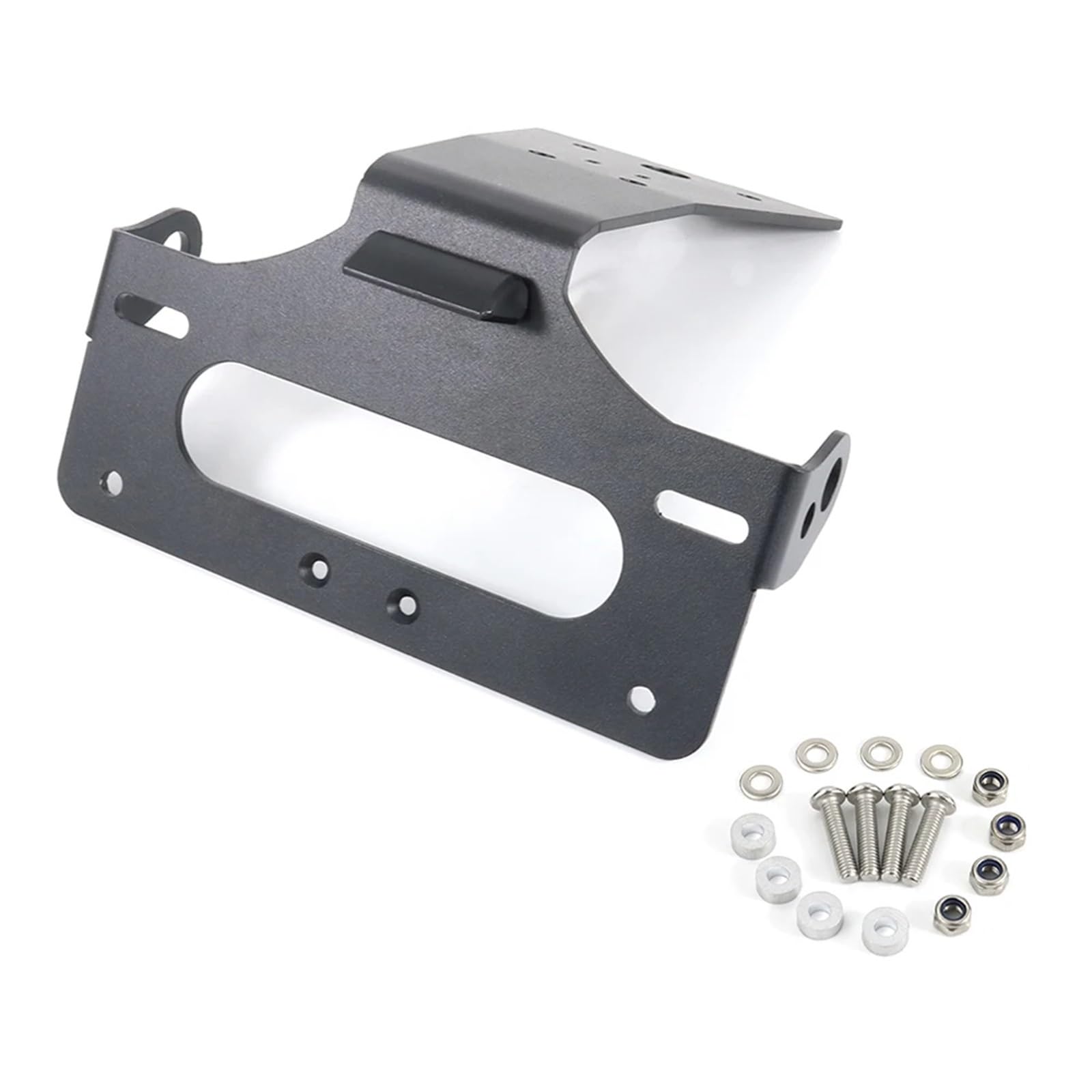 RDWSPLI Kennzeichenhalter Motorrad Für CBR600F 2011-2014 Für Hornet 599 1998-2013 Kennzeichenhalter Motorrad Heckklappe Kotflügel Entfernen Kit Mit Licht(Without Reflector) von RDWSPLI