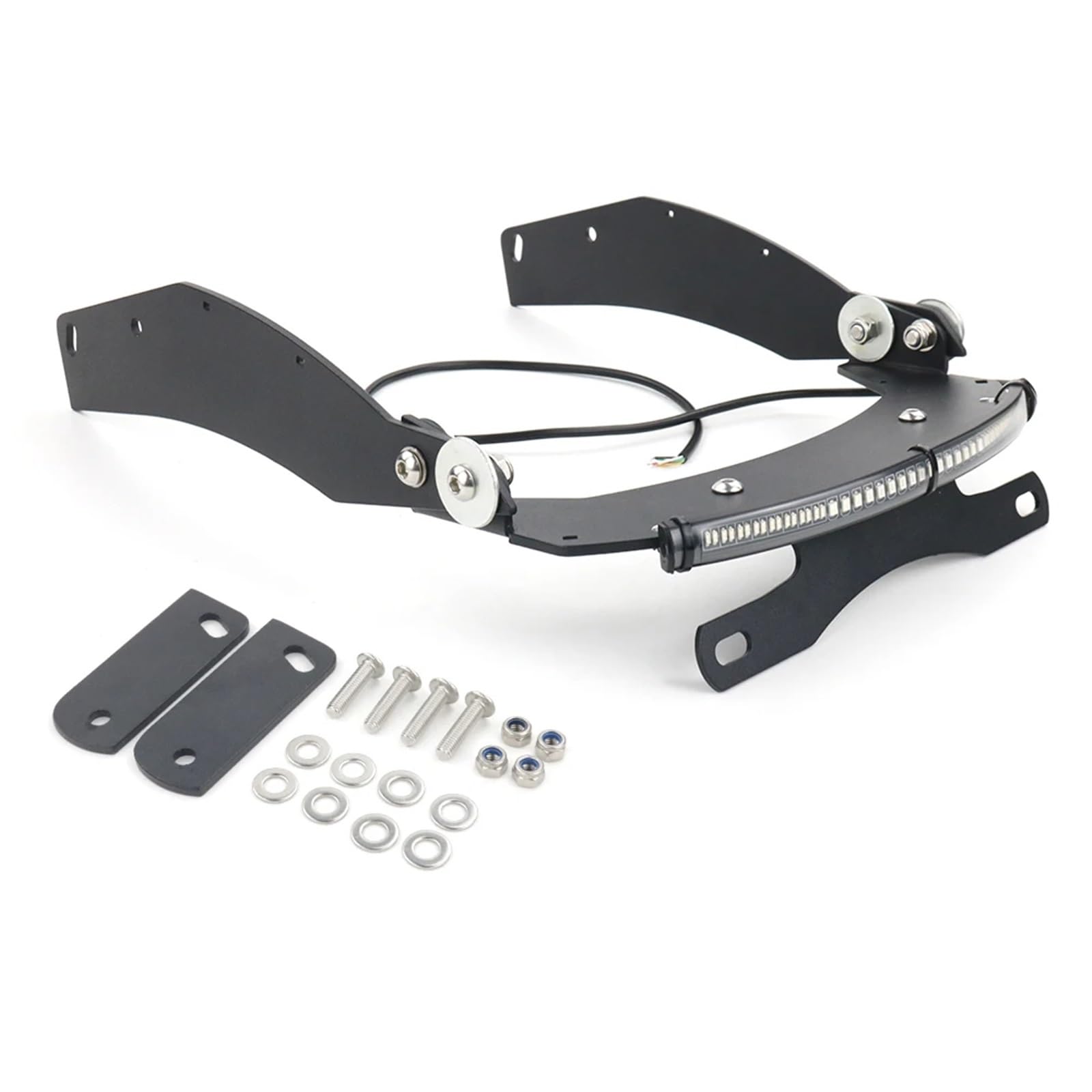 RDWSPLI Kennzeichenhalter Motorrad Für Fury Für VT1300CX 2010-2024 Motorrad-Heck-Tidy-Fender-Eliminierungs-Kit Kennzeichenhalterhalterung RDWSPLI Kennzeichenhalter Motorrad Für Fury Für VT1300CX 2010-2024 Motorrad-Heck-Tidy-Fender-Eliminierungs-Kit Kennzeichenhalterhalterung von RDWSPLI