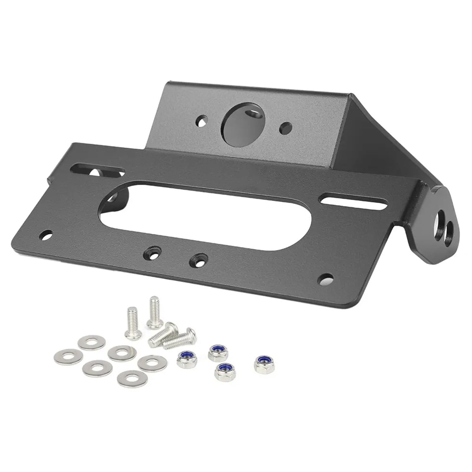 RDWSPLI Kennzeichenhalter Motorrad Für Grom Für MSX-125 2022 2023 2024 Motorrad-Heck-Ordnungs-Kennzeichen-Rahmenhalter-Halterung Fender Eliminate Kit(Without Reflector) von RDWSPLI