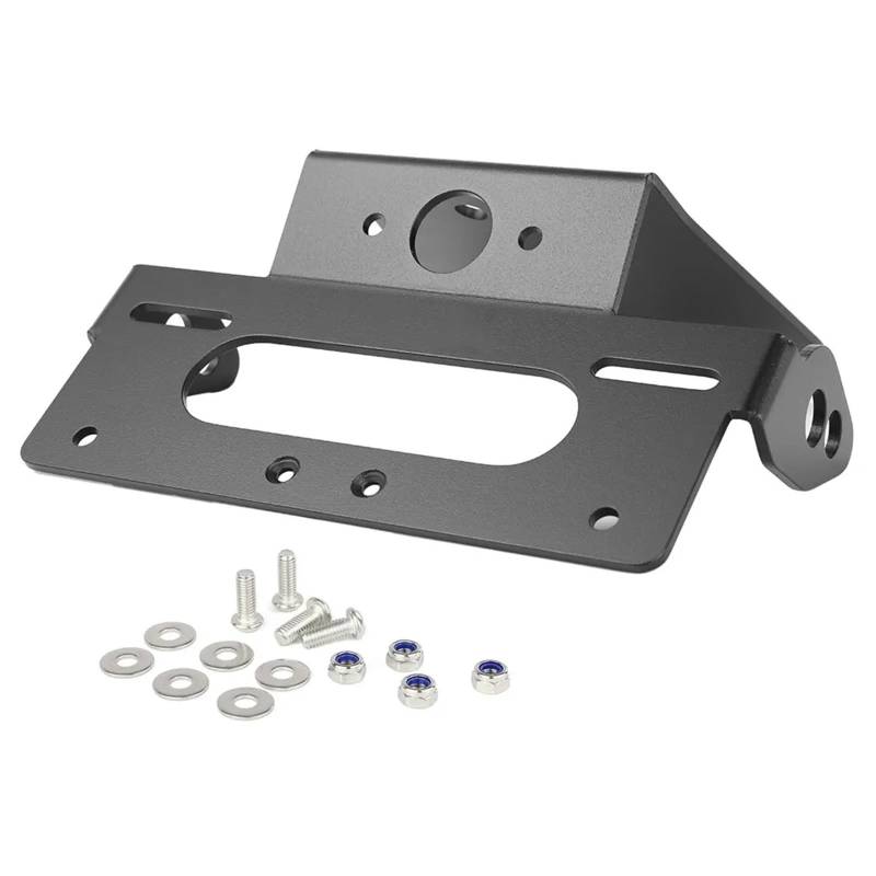 RDWSPLI Kennzeichenhalter Motorrad Für Grom Für MSX-125 2022 2023 2024 Motorrad-Heck-Ordnungs-Kennzeichen-Rahmenhalter-Halterung Fender Eliminate Kit(Without Reflector) von RDWSPLI