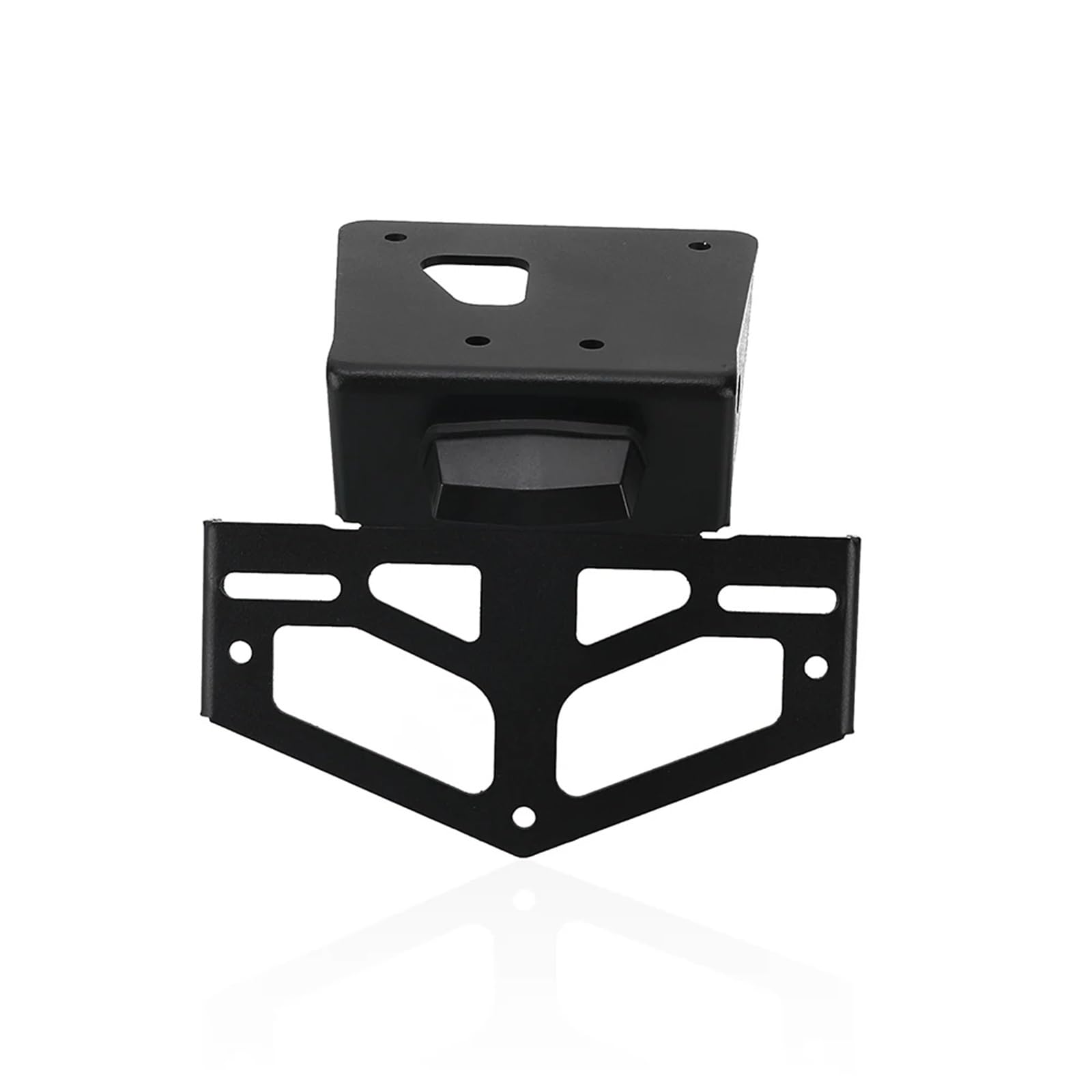 RDWSPLI Kennzeichenhalter Motorrad Für MSX-125 Für Grom-125 2022 2023 2024 Motorrad-Kennzeichenhalterhalterung Heck Ordentlich Kotflügel Eliminieren Ersatzkit(A with Light) von RDWSPLI