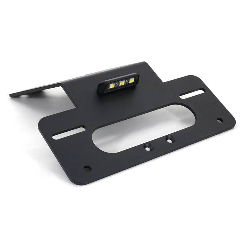 RDWSPLI Kennzeichenhalter Motorrad Für Monkey 125 2018 2019 2020 2021 2022 2023 2024 Motorrad-Kennzeichenhalterhalterung Heckfender-Beseitigungskit(Without Reflector) von RDWSPLI