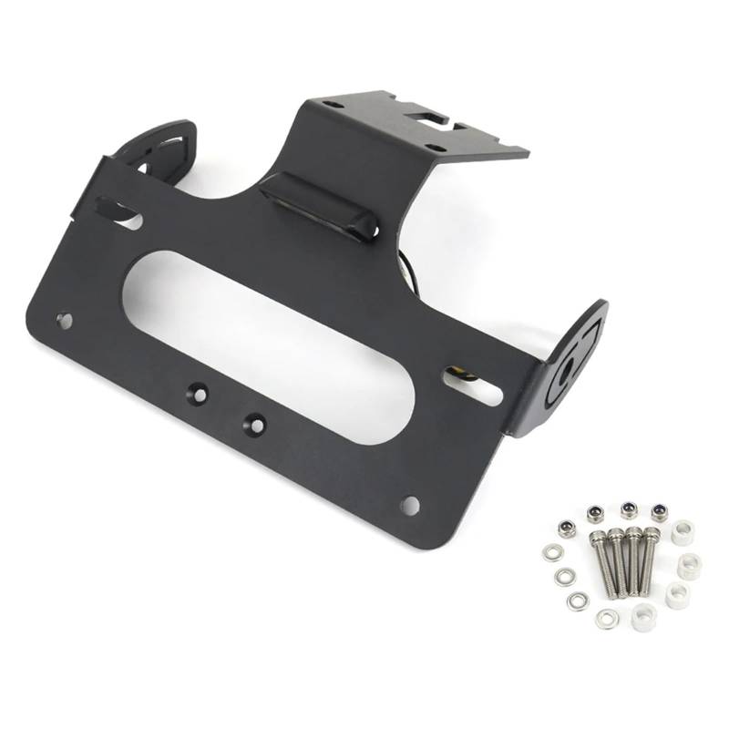 RDWSPLI Kennzeichenhalter Motorrad Für Ninja Für H2 Für H2R 2015-2024 Motorrad-Kotflügel-Entfernungskit Hinten Ordentlich Kennzeichenhalter Halterung(Without Reflector) von RDWSPLI
