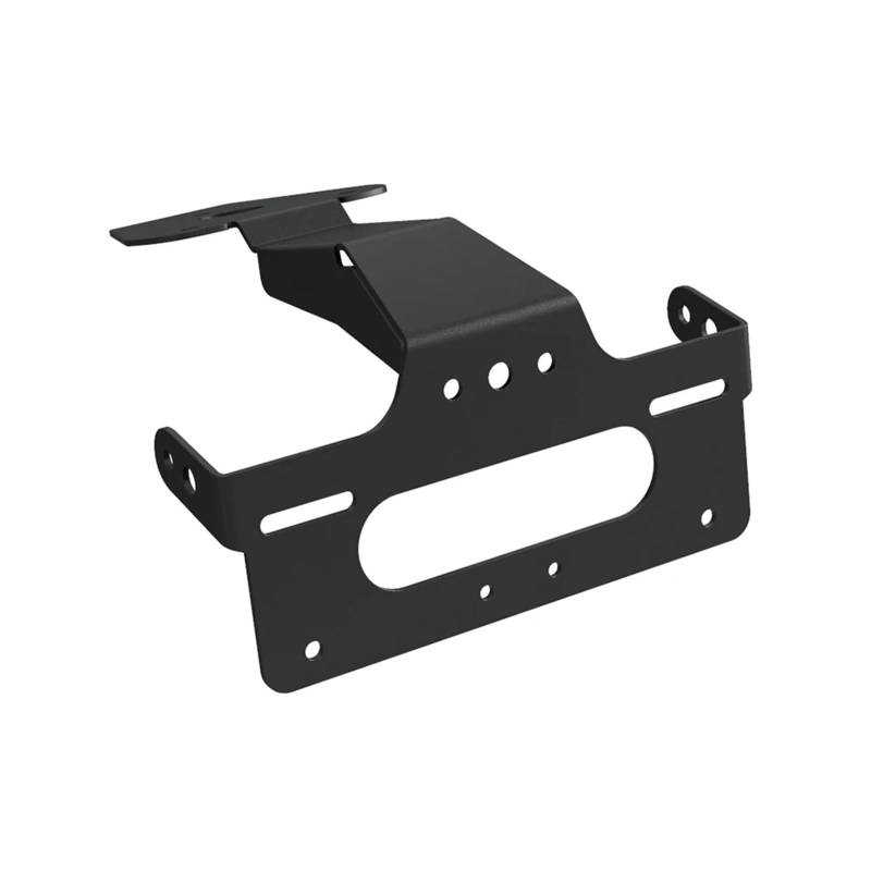 RDWSPLI Kennzeichenhalter Motorrad Für Tiger Für Sport 660 2022-2023-2024 Kennzeichenhalter Motorrad Heckfender Entfernen Mit Lichtersatzsatz(Black NO Light a) von RDWSPLI