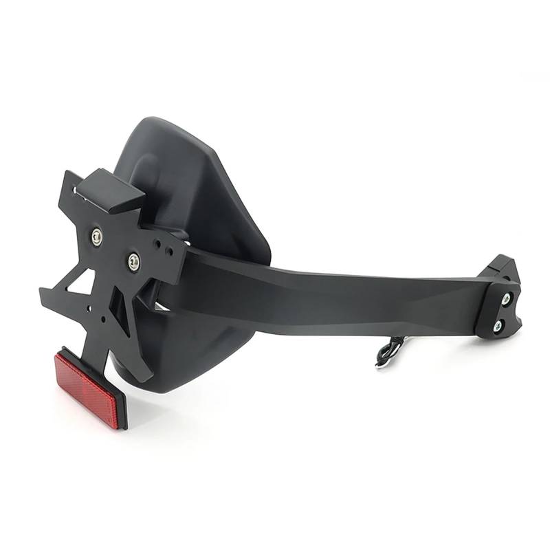 RDWSPLI Kennzeichenhalter Motorrad Für X-ADV Für Forza 750 2021 2022 Motorrad Kennzeichen Rahmen Halter Fender Ersatz Kit Hinten Halterung Montieren(B) von RDWSPLI