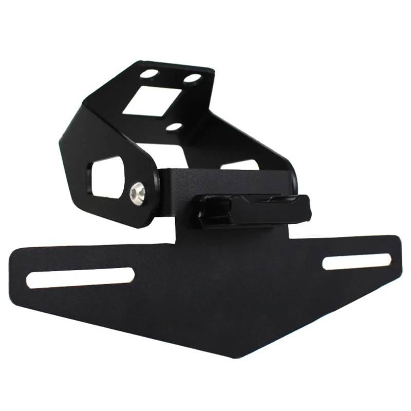RDWSPLI Kennzeichenhalter Motorrad Für Z400 Für Ninja400 2018 2019 2020 2021 2022 2023 Kennzeichenhalter Halterung Rahmen Heck Ordentlich Eliminieren Mit Licht Ersatz-Kit von RDWSPLI