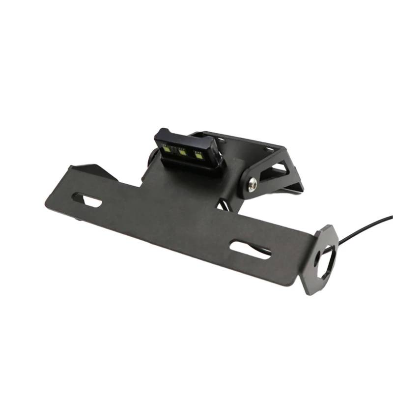RDWSPLI Kennzeichenhalter Motorrad Für Z650 Für Ninja 650 2017-2024 Motorradzubehör Mit Leichtem Kennzeichenhalter Fender Eliminate Bracket Kit von RDWSPLI