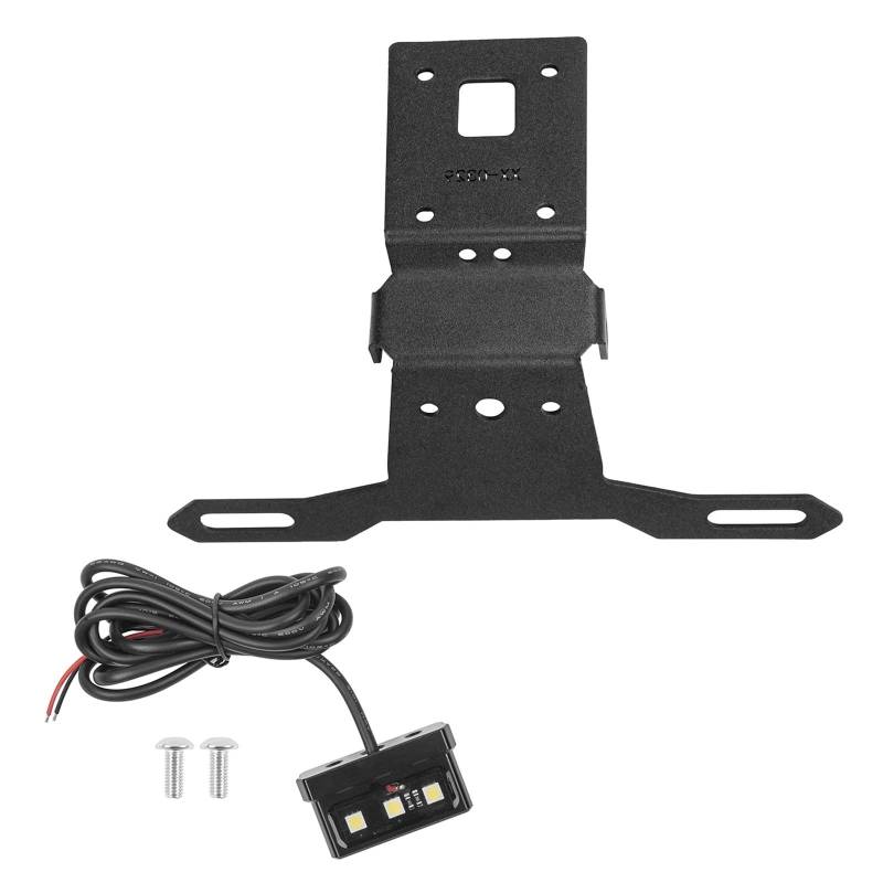 RDWSPLI Kennzeichenhalter Motorrad Für ZX-6R 2019 2020 2021 2022 2023 Kennzeichenhalter Motorrad Heckfender Eliminate Kit Zubehör Ersatz von RDWSPLI