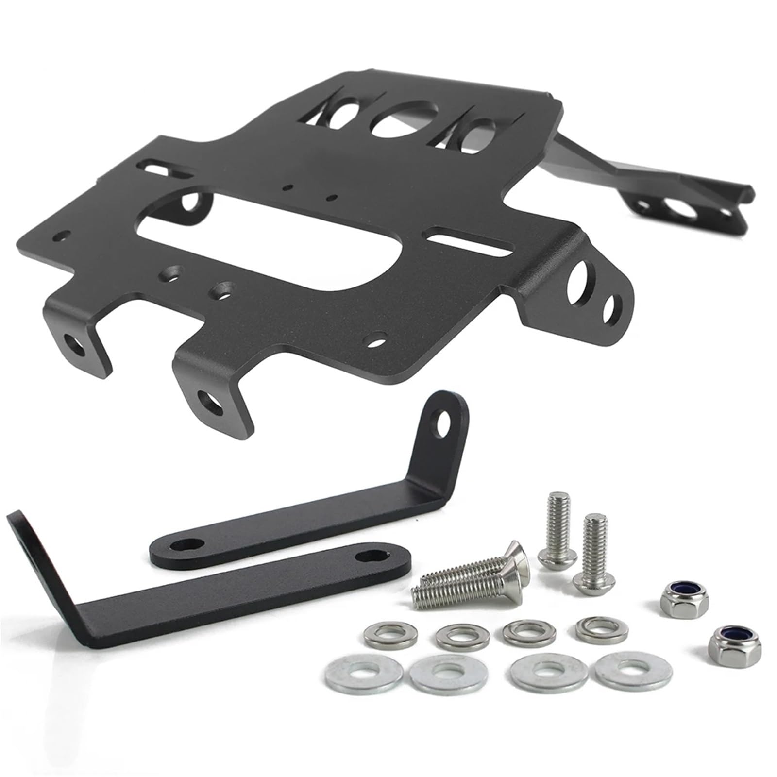 RDWSPLI Kennzeichenhalter Motorrad Kompatibel Mit BSA Für Goldstar 2023–2024 Motorrad-Aluminium-Kennzeichenhalter Halterung Heckfender-Entfernungssatz(Without Reflector) von RDWSPLI