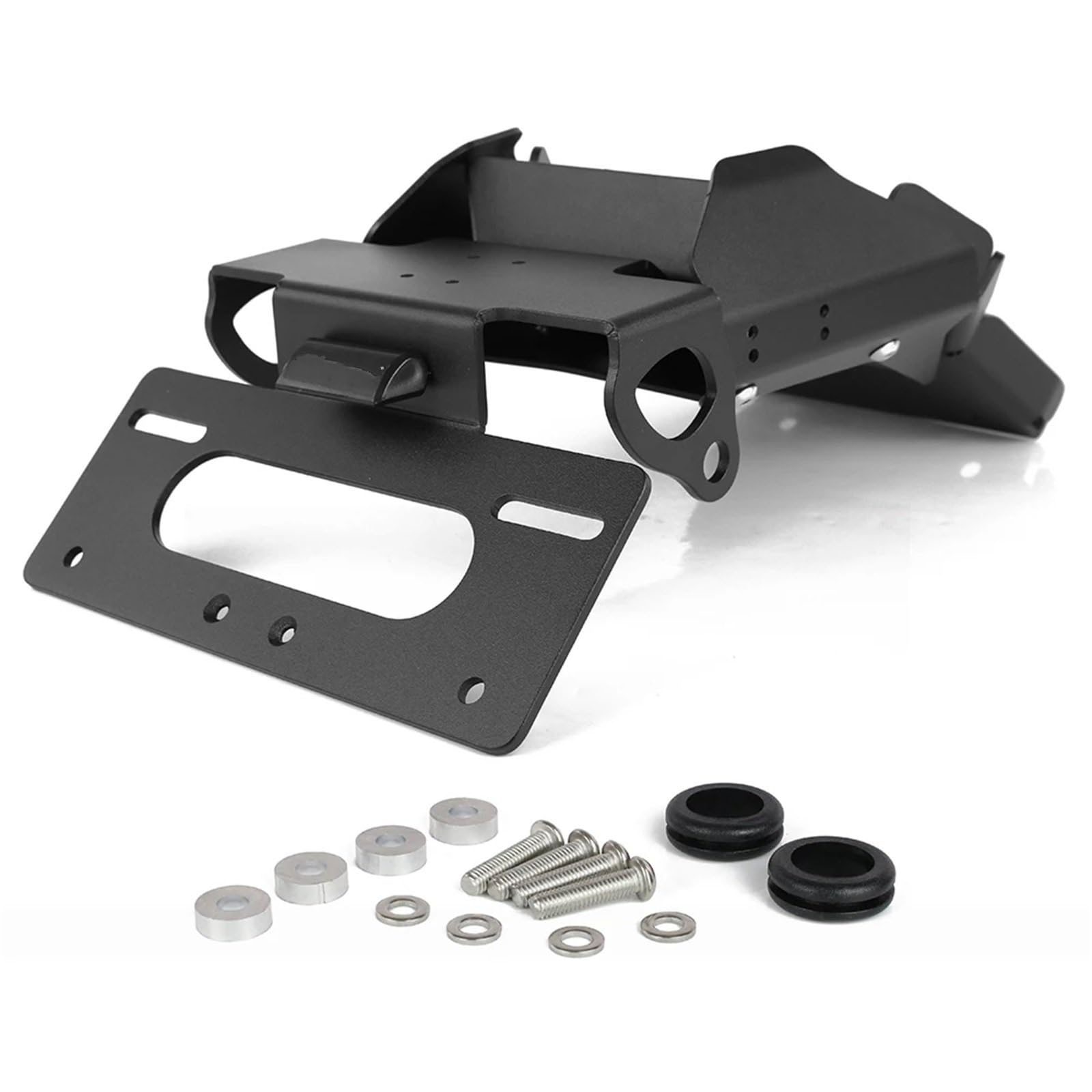 RDWSPLI Kennzeichenhalter Motorrad Kompatibel Mit Ducati Für Multistrada Für V4 Für V4S 2021 2022 2023 2024 Motorrad-Heckfender-Entfernungssatz Kennzeichenhalterhalterung.(Without Reflector) von RDWSPLI