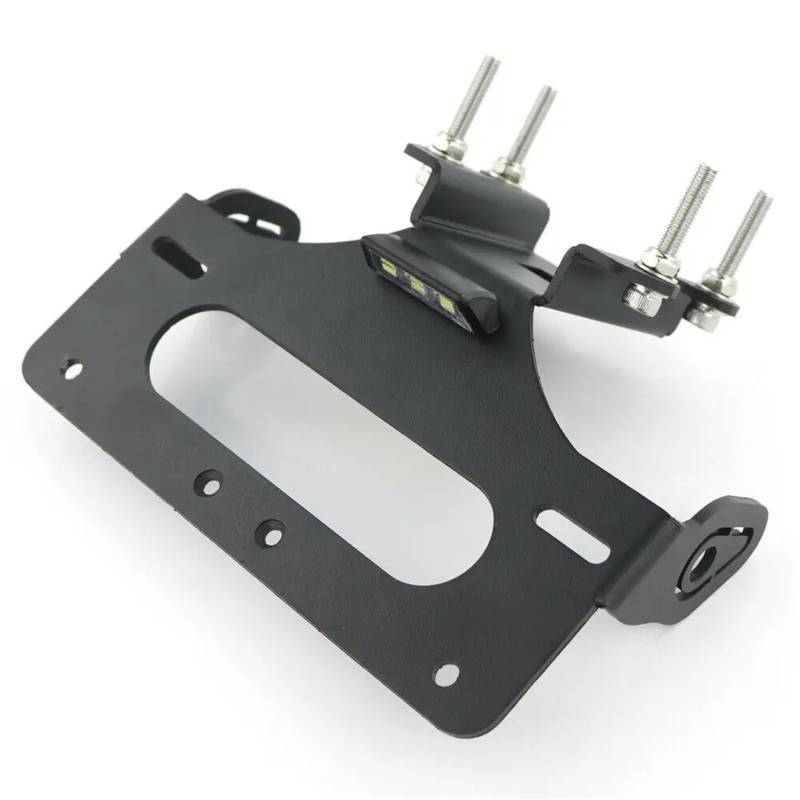 RDWSPLI Kennzeichenhalter Motorrad Kompatibel Mit FZ-07 2014–2020 Für MT-07 2014–2022 Für R7 2021–2022 Kit Zur Entfernung des Hinteren Kennzeichens des Motorrad-Fenders von RDWSPLI