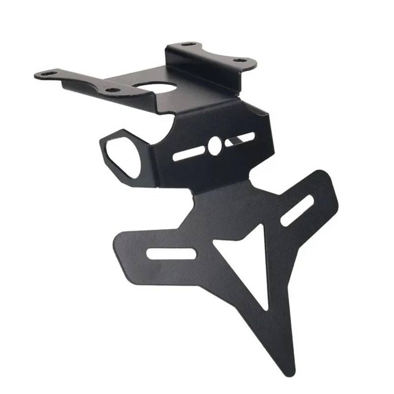 RDWSPLI Kennzeichenhalter Motorrad Kompatibel Mit FZ-09 2021-2023 Dem Motorrad Verstellbarer Kennzeichenhalter Heckaufhänger Mit Leichtem Kotflügel Für Eliminator-Kit von RDWSPLI