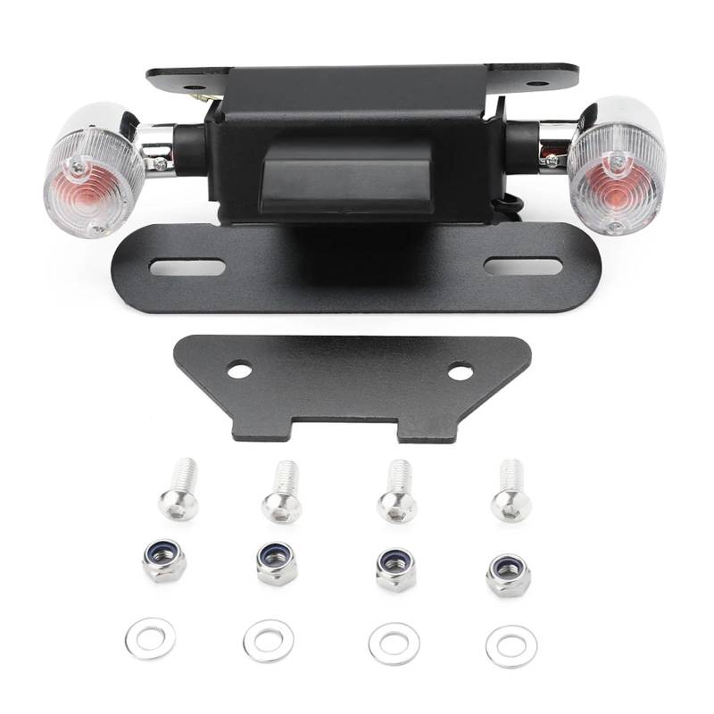 RDWSPLI Kennzeichenhalter Motorrad Kompatibel Mit MSX125 Für Grom 2013 2014 2015 Kennzeichenhalter Blinker Motorradzubehör Heckklappe Kotflügel Entfernen von RDWSPLI