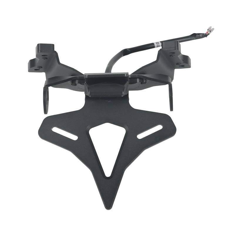 RDWSPLI Kennzeichenhalter Motorrad Kompatibel Mit Suzuki Für GSX-R1000 2017 2018 2019 2020 2021 2022 Motorrad-Hinterrad-Kurze-Heck-Nummernschildhalter-Reitstock-Rahmenhalterung von RDWSPLI