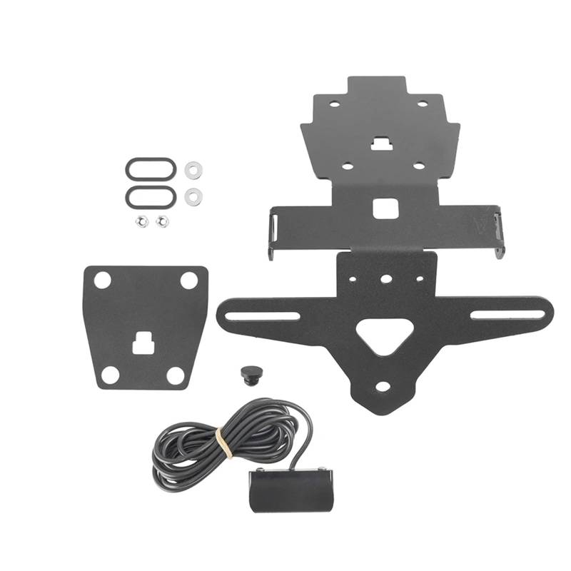 RDWSPLI Kennzeichenhalter Motorrad Kompatibel Mit Suzuki Für GSX-S1000 2015-2020 Für GSX-S1000F 2015-2021 Für GSX-S750 2017-2022 Motorrad Für Eliminator Hecknummernhalterung von RDWSPLI